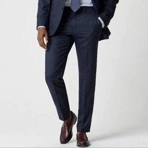 J. Crew ClassicThompson Navy Men's Dress Pants 100% Wool 29x32 NWT
